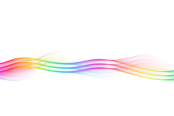 Abstrakti spektrin väri iso liekki aallot
 - Valokuva, kuva
