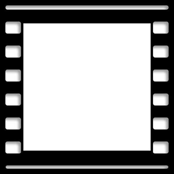 Blank Film Frame Picture Slide - Photo, Image