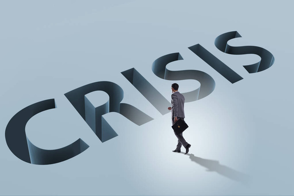 Imprenditore in crisi finanziaria concetto di business
 - Foto, immagini