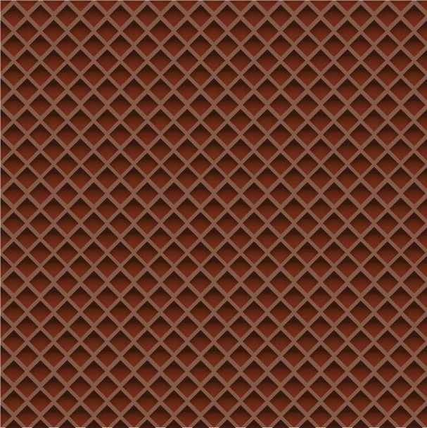 Schokoladenwaffel Hintergrund. Vektorillustration - Vektor, Bild