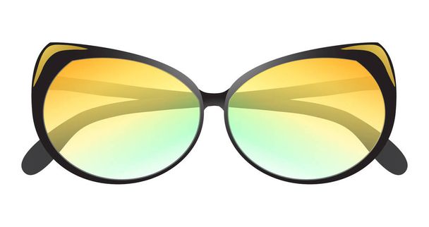 Óculos de sol glamour. Ilustração vetorial
 - Vetor, Imagem