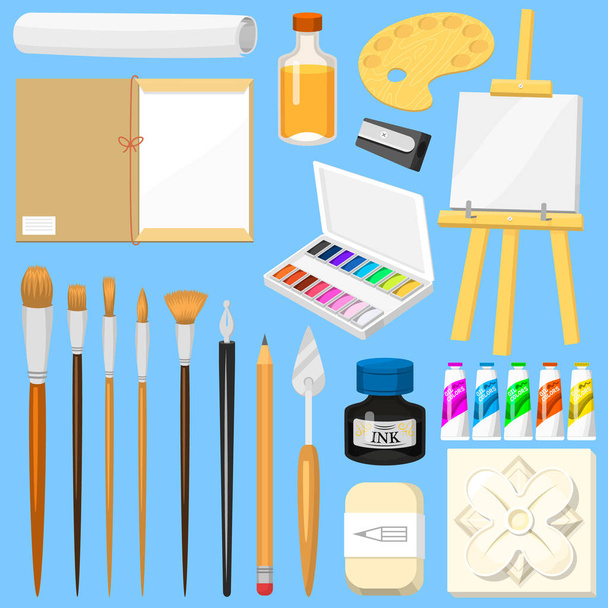 https://cdn.create.vista.com/api/media/small/183696662/stock-vector-artist-tools-vector-watercolor-with-paintbrushes-palette-and-color-paints-on-canvas-for-artwork-in