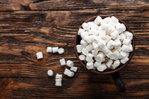 marshmallows for hot drinks - Foto, afbeelding