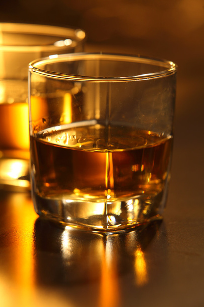 Glas Whisky - Foto, Bild