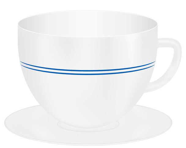 Vector coffee cup - Vector, imagen