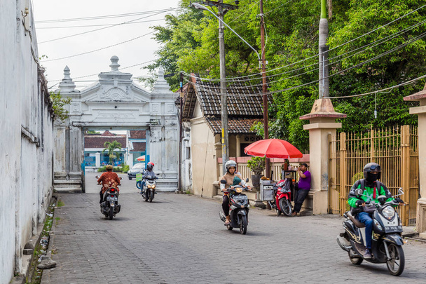 Palacio en Surakarta, Java, Indoensia
 - Foto, imagen