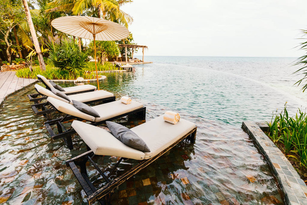 Luxury resort swimming pool - Photo, Image
