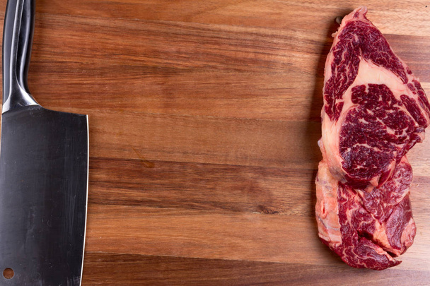 Raw beef steak - Foto, immagini