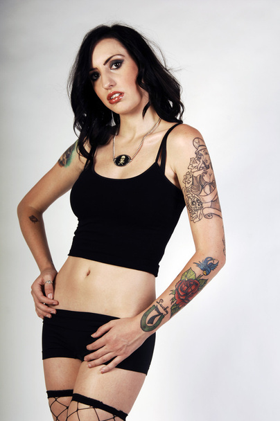 Tatuointi kuuma tyttö
 - Valokuva, kuva