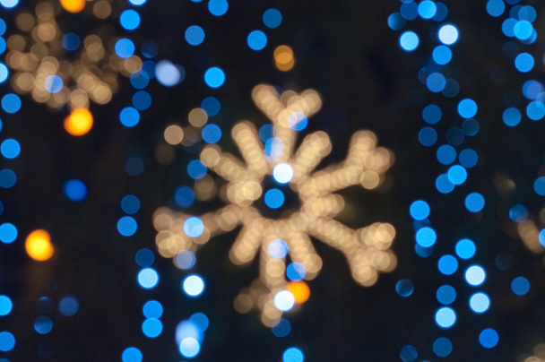 Defocused abstract christmas background - Photo, image