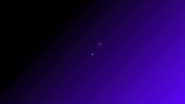 fialový prostoru částice praská - Záběry, video
