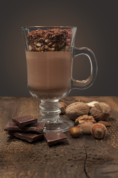 Chocolate mousse - Photo, Image