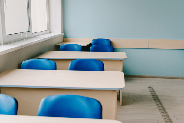 interior of empty classroom at modern school - Photo, Image