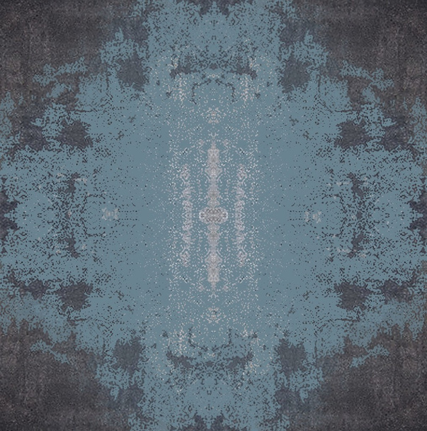 Grunge abstracto gris, azul, fondo negro
 - Foto, Imagen