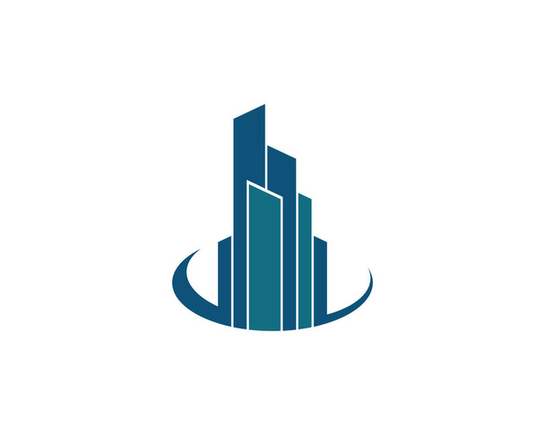 Immobilien und Bau-Logo - Vektor, Bild