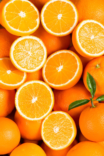 Oranges as the background. - 写真・画像