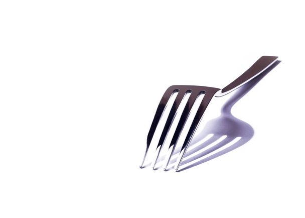 Un tenedor con alta exposición
 - Foto, Imagen