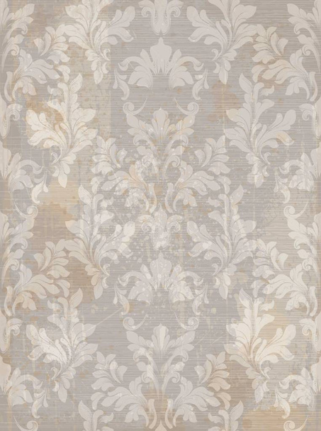 Texture baroque en couleur ultra violette Vector. Fond en tissu royal. Décors de fond de luxe
 - Vecteur, image