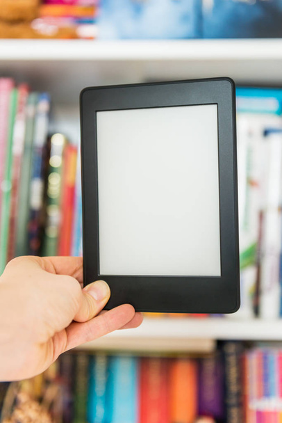Ebook ou dispositivo de leitura digital tablet
 - Foto, Imagem