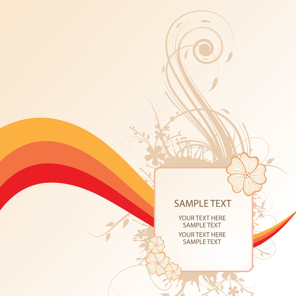 Abstract colored background - Vector, Image