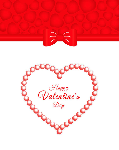 Valentines day greeting card - Vector, Image
