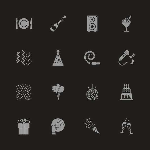 Events - Flat Vector Icons - Vector, Image