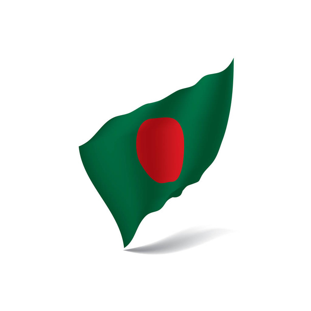 Bangladesh flag, vector illustration - Vector, Image