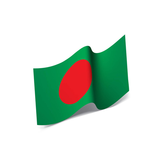 Bangladesh flag, vector illustration - Vector, Image