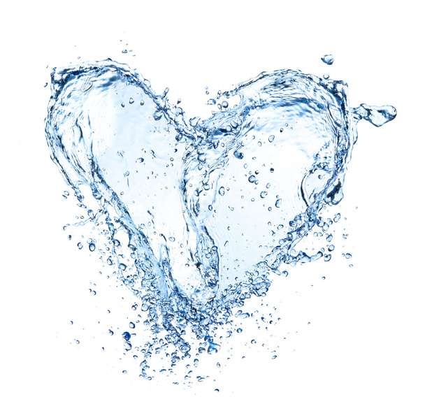 Water heart - 写真・画像