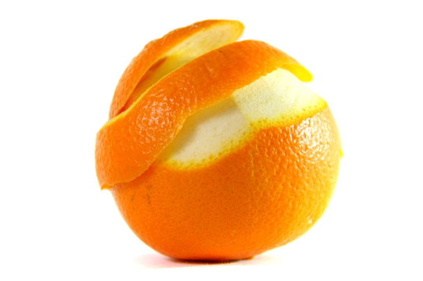 pelar naranja
 - Foto, Imagen
