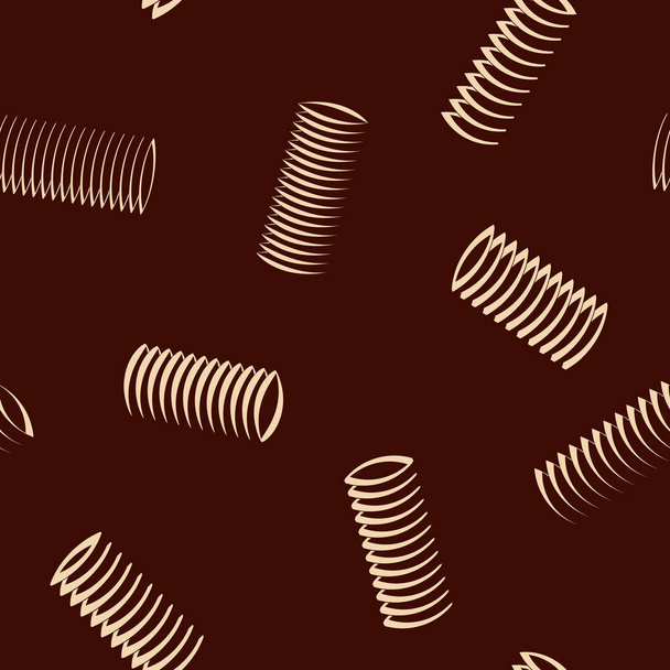nahtloses Muster mit Federn für Ihr Design - Vektor, Bild