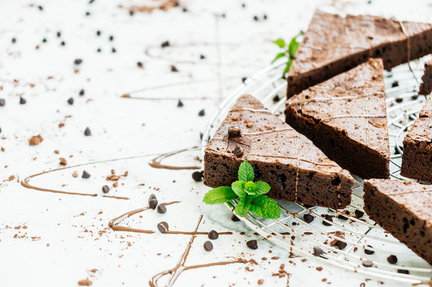 Chocolate brownies - Fotó, kép
