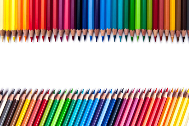 conjunto de lápis coloridos - Foto, Imagem