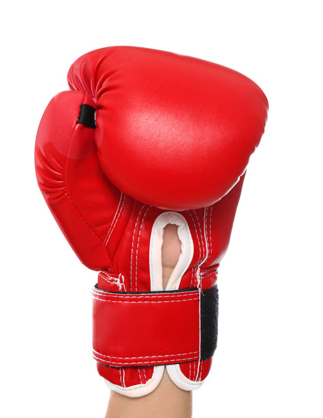 Man in boxing glove   - Фото, зображення
