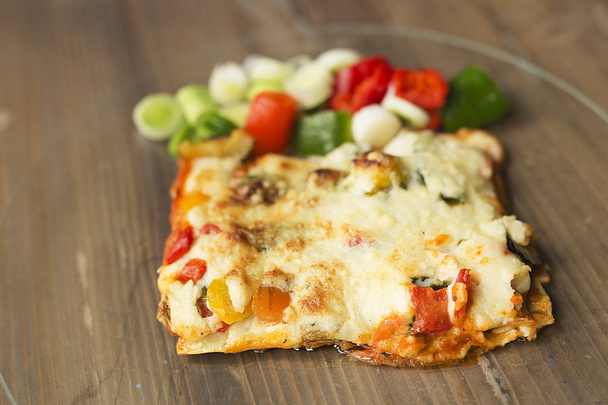 Alimentation italienne connue sous le nom de lasagne
. - Photo, image