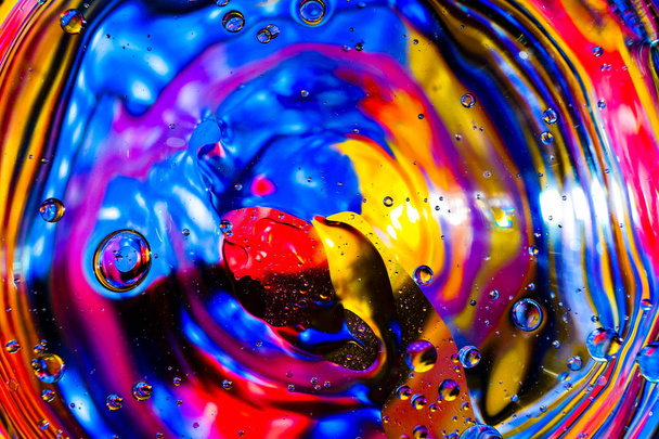 Sfondo colorato da gocce d'acqua - Foto, immagini