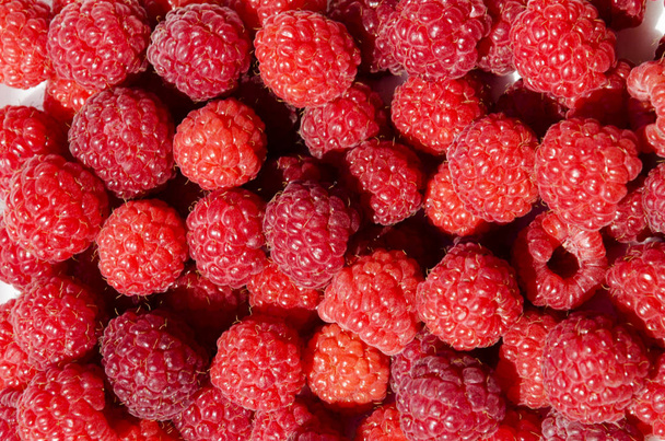 berries red delicious raspberries - Photo, Image