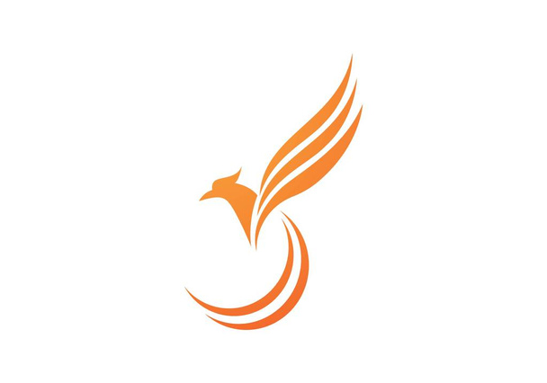 鷹鷲鳥ロゴ - ベクター画像