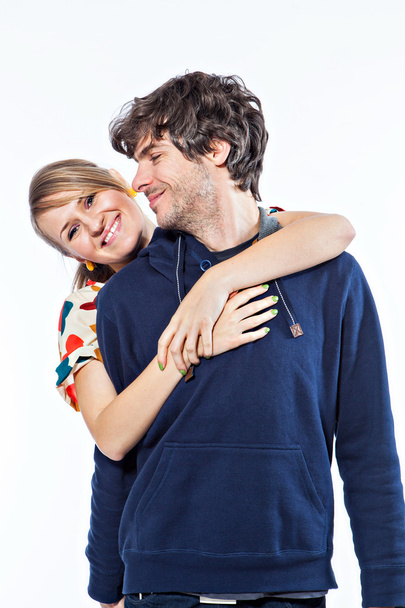 Couple hugging - Zdjęcie, obraz