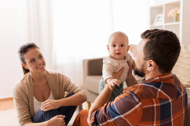 happy family with baby at home - Photo, image