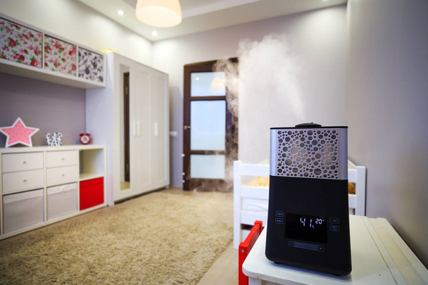 Modern humidifier in children room - Photo, Image