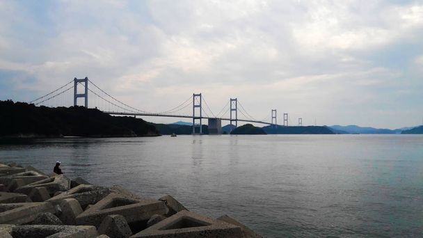 Велосипедная дорога Shimanami Kaido, Японский мост, мост Seto
 - Фото, изображение
