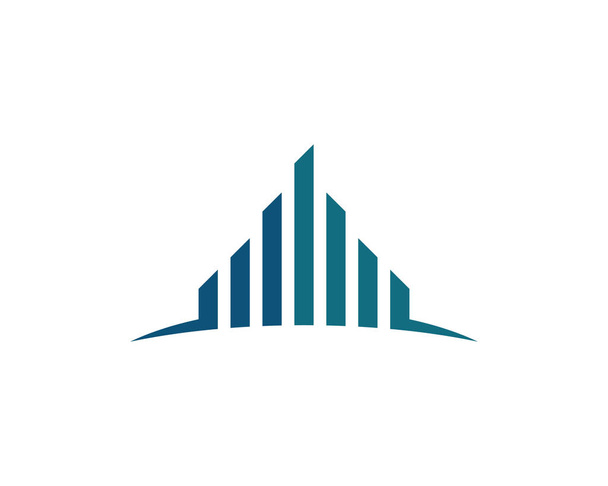 Шаблон бізнес-фінансів логотипу
 - Вектор, зображення