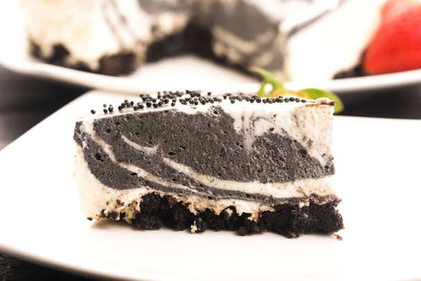 Κέικ με μαύρο σουσάμι - Φωτογραφία, εικόνα