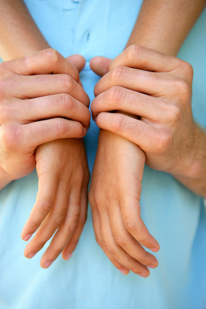 Couple holding hands - Foto, Imagen