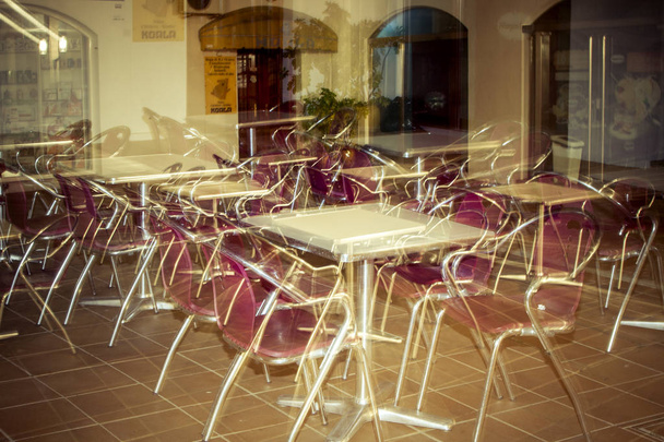 close-up photo de chaises au Wannsee Fermeture
 - Photo, image