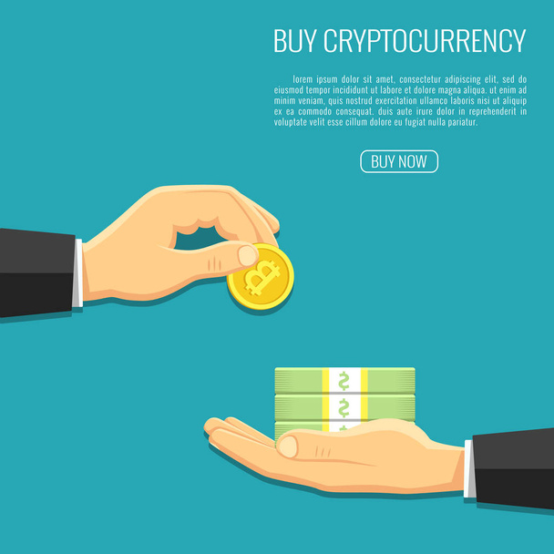 Crypto currency design. - Vector, Image
