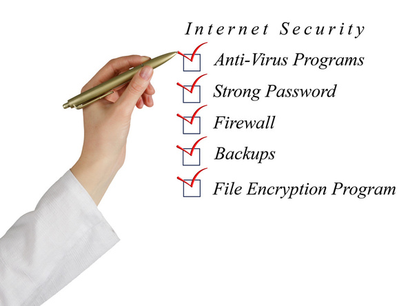 Lista de comprobación para la seguridad en Internet
 - Foto, imagen