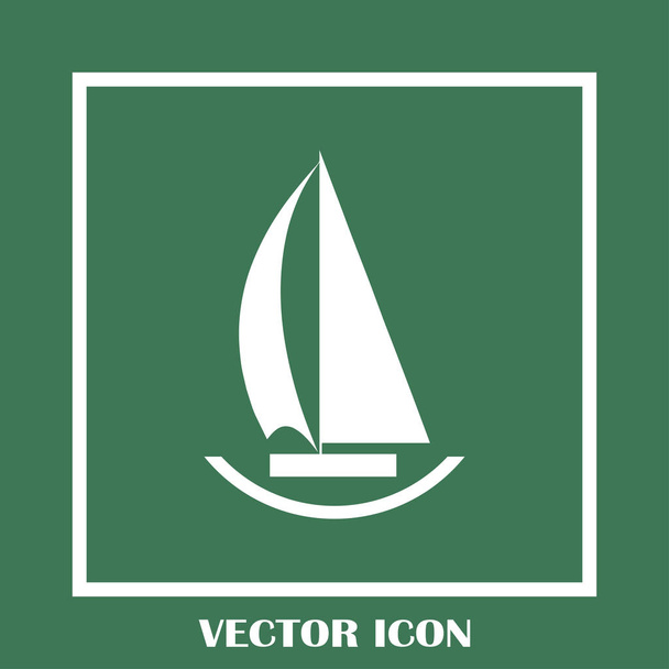 Plachetnici vektorové ikony - Vektor, obrázek