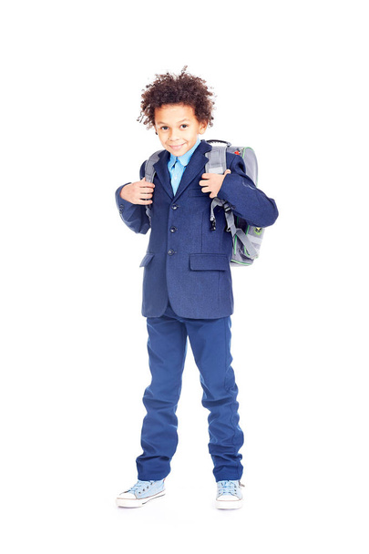 Student in school uniform - Фото, изображение